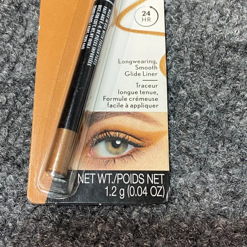 COVERGIRL Exhibitionist 24HR Kohl Eyeliner Gold Metallic Waterproof Longwear NEW